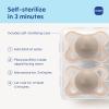 image:imageMAM Original Baby Pacifiers 06 Months Binky for Newborn Babies BPAFree Skin Soft Silicone Nipple Glows in The Dark Developed with Medical Experts 2 Count Made in EuropeBlue TealCotton
