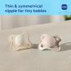 image:imageMAM Original Matte Baby Pacifiers 06 Months Binky for Newborn Babies BPAFree Skin Soft Silicone Nipple Easy to Clean Developed with Medical Experts 2 Count With Sterilizer Case Made in EuropeRose PinkPurple Iris