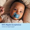 image:imageMAM Original Matte Baby Pacifiers 06 Months Binky for Newborn Babies BPAFree Skin Soft Silicone Nipple Easy to Clean Developed with Medical Experts 2 Count With Sterilizer Case Made in EuropeShell  Teal
