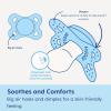 image:imageMAM Original Matte Baby Pacifiers 06 Months Binky for Newborn Babies BPAFree Skin Soft Silicone Nipple Easy to Clean Developed with Medical Experts 2 Count With Sterilizer Case Made in EuropePale Mint  Shell