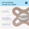 image:imageMAM Original Start Baby Pacifiers 03 Months BPAFree Skin Soft Silicone Nipple Glows in The Dark Developed with Medical Experts Specially for Smaller Newborn Mouths 2 Pk with Sterilizer CaseGreenteaLinen