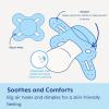 image:imageMAM Original Start Baby Pacifiers 03 Months BPAFree Skin Soft Silicone Nipple Glows in The Dark Developed with Medical Experts Specially for Smaller Newborn Mouths 4 Pk Made in EuropeTeal  Cotton