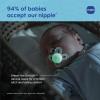 image:imageMAM Original Start Baby Pacifiers 03 Months BPAFree Skin Soft Silicone Nipple Glows in The Dark Developed with Medical Experts Specially for Smaller Newborn Mouths 2 Pk with Sterilizer CaseGreenteaLinen