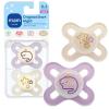 image:imageMAM Original Start Baby Pacifiers 03 Months BPAFree Skin Soft Silicone Nipple Glows in The Dark Developed with Medical Experts Specially for Smaller Newborn Mouths 2 Pk with Sterilizer CasePurple IrisLinen