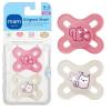 image:imageMAM Original Start Matte Baby Pacifiers 03 Months BPAFree Skin Soft Silicone Nipple Developed with Medical Experts Specially for Smaller Newborn Mouths Easy to Clean 2 Pk with Sterilizer CaseRose PinkCotton