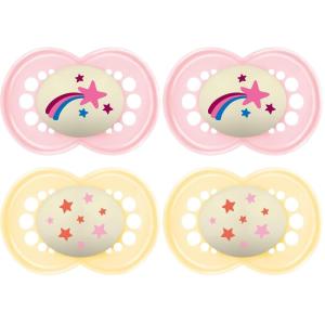 image:imageMAM Original Baby Pacifiers 06 Months Binky for Newborn Babies BPAFree Skin Soft Silicone Nipple Glows in The Dark Developed with Medical Experts 3 Count Made in EuropeFairy DustButter Yellow