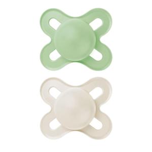 image:imageMAM Original Start Baby Pacifiers 03 Months BPAFree Skin Soft Silicone Nipple Glows in The Dark Developed with Medical Experts Specially for Smaller Newborn Mouths 4 Pk Made in EuropePeppermint GreenCotton