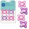 image:imageMAM Comfort Baby Pacifier 03 Months Specially for Smaller Newborn Mouths Lightweight OnePiece BPAFree SiliconeEasy to Clean Best for Breastfed Babies 4 Pk Made in EuropeCherry blossomLavender