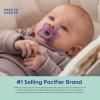 image:imageMAM Comfort Baby Pacifier 03 Months Specially for Smaller Newborn Mouths Lightweight OnePiece BPAFree SiliconeEasy to Clean Best for Breastfed Babies 4 Pk Made in EuropeSapphire  Grey Green