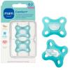 image:imageMAM Comfort Baby Pacifier 03 Months Specially for Smaller Newborn Mouths Lightweight OnePiece BPAFree SiliconeEasy to Clean Best for Breastfed Babies 4 Pk Made in EuropeIce water