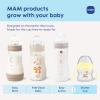 image:imageMAM Starter Cup 1 Count Sippy Cup Drinking Cup With ExtraSoft SpillFree Spout and NonSlip Handles For Boys 4 Months Five Ounces Blue5 Ounces Pack of 1