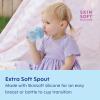 image:imageMAM Starter Cup 1 Count Sippy Cup Drinking Cup With ExtraSoft SpillFree Spout and NonSlip Handles For Boys 4 Months Five Ounces Blue5 Ounces Pack of 6