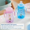 image:imageMAM Trainer Sippy Cup for Toddlers 13 8 oz Transition Drinking Cup with ExtraSoft Spout SpillFree Nipple and NonSlip Handles for Boys 4 Months 1 CountBlue