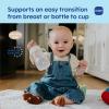 image:imageMAM Trainer Sippy Cup for Toddlers 13 8 oz Transition Drinking Cup with ExtraSoft Spout SpillFree Nipple and NonSlip Handles for Boys 4 Months 1 CountPurple