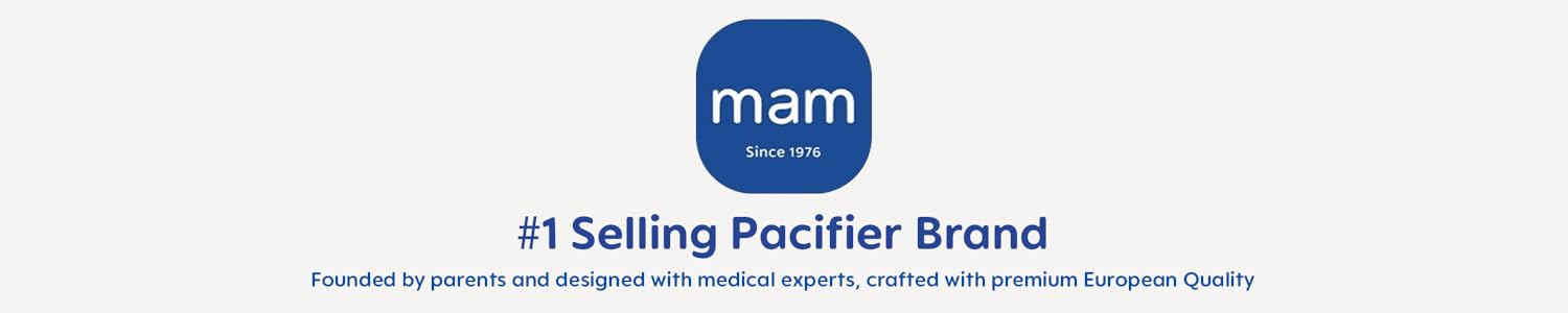 MAM Baby Bottles & Pacifiers | Anti-Colic, BPA-Free Feeding Supplies