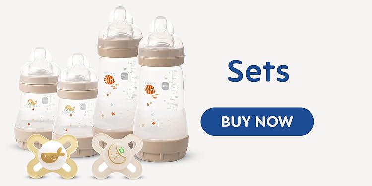 MAM Baby Bottles & Pacifiers | Anti-Colic, BPA-Free Feeding Supplies