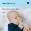 image:imageMAM 6oz Premium Glass Baby Bottle Newborn Wide Neck Slow Flow Breastfeeding Like Silicone Nipple Easy Clean BPA Free 0 Months Easy Switch Between Breast and Bottle 1 Pack UnisexPink Fairy Dust