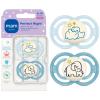 image:imageMAM Perfect Baby Pacifier 616 Months Extra Thin Nipple Developed with Orthodontists Clinically Proven Glows in The Dark BPAFree Silicone Pack of 2 Made in EuropeBlue TealBlue Sky