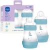 image:imageMAM 5oz Easy Start AntiColic Wide Neck Vented Baby Bottle Slow Flow BreastfeedingLike NippleReduces Colic Gas amp Reflux Easy Clean BPA Free0 Months Made in EuropeBonus Medium Flow NippleBlue Teal