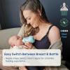 image:imageMAM 5oz Easy Start AntiColic Wide Neck Vented Baby Bottle Slow Flow BreastfeedingLike NippleReduces Colic Gas amp Reflux Easy Clean BPA Free0 Months Made in EuropeBonus Medium Flow NippleCotton