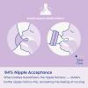 image:imageMAM 5oz Easy Start AntiColic Wide Neck Vented Baby Bottle Slow Flow BreastfeedingLike NippleReduces Colic Gas amp Reflux Easy Clean BPA Free0 Months Made in EuropeBonus Medium Flow NippleCotton