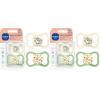 image:imageMAM Supreme Baby Pacifier Newborns 16 Months Developed with Orthodontists Extra Air Flow for Sensitive Skin Glows in The Dark BPAFree Silicone Sterilizer Case Pack of 2 Made in EuropeShellPeppermint Green
