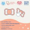 image:imageMAM Supreme Baby Pacifier Newborns 16 Months Developed with Orthodontists Extra Air Flow for Sensitive Skin Glows in The Dark BPAFree Silicone Sterilizer Case Pack of 2 Made in EuropeBlue TealBlue Sky