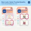 image:imageMAM Supreme Baby Pacifier Newborns 16 Months Developed with Orthodontists Extra Air Flow for Sensitive Skin Glows in The Dark BPAFree Silicone Sterilizer Case Pack of 2 Made in EuropeFairy DustRose Pink