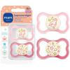 image:imageMAM Supreme Baby Pacifier Newborns 16 Months Developed with Orthodontists Extra Air Flow for Sensitive Skin Glows in The Dark BPAFree Silicone Sterilizer Case Pack of 2 Made in EuropeFairy DustRose Pink