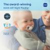 image:imageMAM Air Pacifier for Babies 616 Months Extra Air Flow for Sensitive Skin Glows in The Dark Developed with Medical Experts BPAFree Skin Soft Silicone 4 Count Made in EuropeBlue TealPeppermint GreenBlue Sky