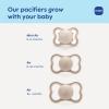 image:imageMAM Air Pacifier for Babies 616 Months Extra Air Flow for Sensitive Skin Glows in The Dark Developed with Medical Experts BPAFree Skin Soft Silicone 4 Count Made in EuropeTeal  Iris  Sky