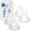 image:imageMAM Baby Bottle Nipple Mixed Flow Pack Slow Size 1 and Medium Flow Size 2 for Babies 0 Months Skin Soft BPA Free Silicone 94 Nipple Acceptance Fits All MAM Bottles 4 Pack Made in Europe1 Count Pack of 4