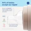 image:imageMAM Baby Bottle Nipples Slow Flow Size 1 for 0 Month Newborn Babies Skin Soft BPA Free Silicone 94 Nipple Acceptance Fits All MAM Bottles Developed with Medical Experts 4 Pack Made in Europe2 Count Pack of 1