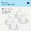 image:imageMAM Baby Bottle Nipples Slow Flow Size 1 for 0 Month Newborn Babies Skin Soft BPA Free Silicone 94 Nipple Acceptance Fits All MAM Bottles Developed with Medical Experts 4 Pack Made in Europe4 Count Pack of 1