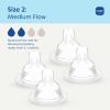 image:imageMAM Baby Bottle Nipples Slow Flow Size 1 for 0 Month Newborn Babies Skin Soft BPA Free Silicone 94 Nipple Acceptance Fits All MAM Bottles Developed with Medical Experts 4 Pack Made in Europe4 Count Pack of 1