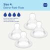 image:imageMAM Baby Bottle Nipples Slow Flow Size 1 for 0 Month Newborn Babies Skin Soft BPA Free Silicone 94 Nipple Acceptance Fits All MAM Bottles Developed with Medical Experts 4 Pack Made in Europe4 Count Pack of 1