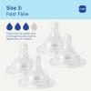 image:imageMAM Baby Bottle Nipples Slow Flow Size 1 for 0 Month Newborn Babies Skin Soft BPA Free Silicone 94 Nipple Acceptance Fits All MAM Bottles Developed with Medical Experts 4 Pack Made in Europe4 Count Pack of 1