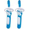 image:imageMAM Massaging Baby Toothbrush Gum Cleaner and Massager with Brushy The Bear Character Interactive App for Boys 3 Months BlueBlue