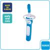 image:imageMAM Massaging Baby Toothbrush Gum Cleaner and Massager with Brushy The Bear Character Interactive App for Boys 3 Months BlueBlue