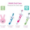 image:imageMAM Massaging Baby Toothbrush Gum Cleaner and Massager with Brushy The Bear Character Interactive App for Boys 3 Months BluePink
