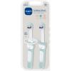 image:imageMAM Baby Toothbrush Training Brush 6 Months  Extra Soft Infant amp Toddler Toothbrush with Safety Shield Small Rounded Head for First Teeth amp Gums Indicator Bristles Non Slip Handle BPA FreeBlue