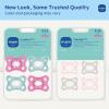 image:imageMAM Comfort Baby Pacifiers 312 Months Babies Lightweight OnePiece Full Silicone Binky BPAFree Nipple Easy to Clean Pacifier Best for Breastfed Babies 2 Count Sterilizer Case Made in EuropeMistyroseVanilla