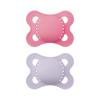 image:imageMAM Original Latex Baby Pacifier 616 Months Binky for Newborn Babies BPAFree Skin Soft Silicone Nipple Easy to Clean Developed with Medical Experts 2 Count With Sterilizer Case Made in EuropeRose PinkPurple Iris