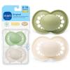 image:imageMAM Original Latex Baby Pacifier 616 Months Binky for Newborn Babies BPAFree Skin Soft Silicone Nipple Easy to Clean Developed with Medical Experts 2 Count With Sterilizer Case Made in EuropePeppermint GreenCotton