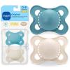 image:imageMAM Original Latex Baby Pacifier 616 Months Binky for Newborn Babies BPAFree Skin Soft Silicone Nipple Easy to Clean Developed with Medical Experts 2 Count With Sterilizer Case Made in EuropeBlue TealCotton