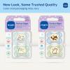 image:imageMAM Perfect Baby Pacifier 06 Months Extra Thin Nipple Developed with Orthodontists Clinically Proven Glows in The Dark BPAFree Silicone Pack of 2 Made in EuropeBlue Sky Pale Mint