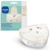 image:imageMAM Baby Formula Dispenser  Spill Proof Travel Milk Formula Container with 3 Compartments 14oz  40g Each Also Fits Bottle Nipples Snacks Pacifiers Dishwasher Safe Made in Europe