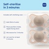 image:imageMAM Original Matte Baby Pacifiers 06 Months Binky for Newborn Babies BPAFree Skin Soft Silicone Nipple Easy to Clean Developed with Medical Experts 2 Pack with Sterilizer Case Made in EuropeBlue TealCotton