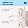 image:imageMAM Original Matte Baby Pacifiers 06 Months Binky for Newborn Babies BPAFree Skin Soft Silicone Nipple Easy to Clean Developed with Medical Experts 2 Pack with Sterilizer Case Made in EuropeBlushPurple IrisLinen