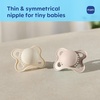 image:imageMAM Original Matte Baby Pacifiers 06 Months Binky for Newborn Babies BPAFree Skin Soft Silicone Nipple Easy to Clean Developed with Medical Experts 2 Pack with Sterilizer Case Made in EuropeBlue TealCotton 1